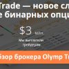 Olymp Trade – торговля опционами на официальном сайте